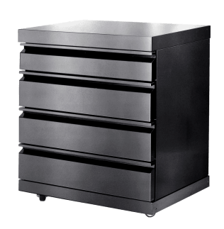 Black Collection - Modul med 4 skuffer 