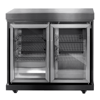 Black Collection - Module koelkast met dubbele deuren