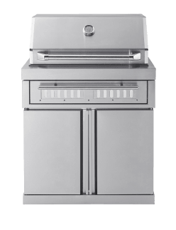 Stainless Collection - Vrijstaande houtskoolbarbecue