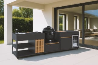 Designer Series - Fritstående udekøkken - Kamado Experience