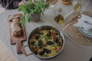 Sauteuse avec couvercle 28 cm - Inox