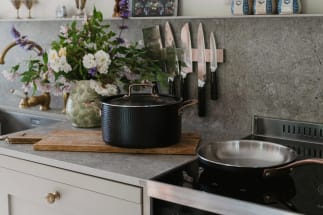 Stekpanna 28 cm - Svart