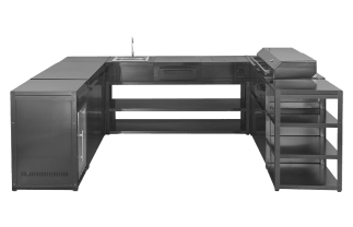 Myoutdoorkitchen - Nordic Line - Vrijstaande buitenkeuken - Oslo (Zwart)
