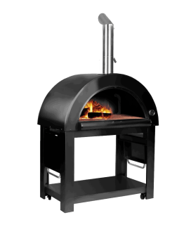 Myoutdoorkitchen - Black Collection - Træfyret pizzaovn - Denver