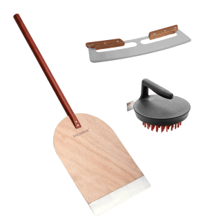 Barbecue-accessoires 3-delige pizzaset