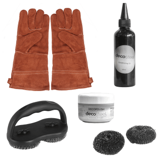 Grill accessories cleaning kit "Clean Stainless" - Stainless outdoor kitchens