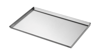 Teppanyaki stekeplate i rustfritt stål - 30 x 45 cm