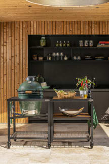 Kamado grill / Keramisk grill - Medium - Grønn
