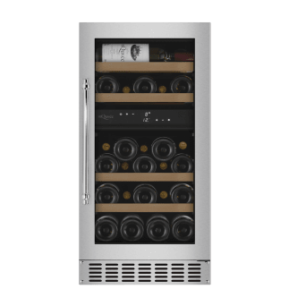 Einbau-Weinkühlschrank - WineCave 700 40D Stainless - Chromgriff