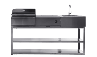 Nordic Line - Free-standing outdoor kitchens - Visby (Black)