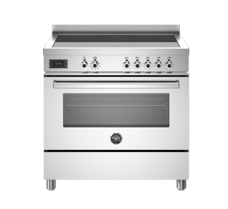 Professional - Induktionsspis 90 cm (1 ugn) (Rostfri) 