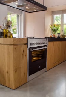 Genesi - Combi-steam - Spis med kombinationshäll 90 cm (1 ugn) Gas + BBQ