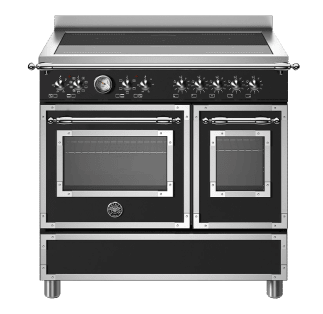 Heritage - Induktionskomfur 90 cm (2 ovne) (Sort) 