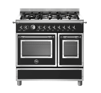 Heritage - Gasspis 90 cm (2 ugnar) (Svart)