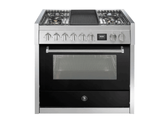 Genesi - Combi-steam - Spis med kombinationshäll 90 cm (1 ugn) Gas + BBQ