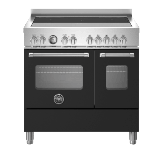 Master - Induktionsspis 90 cm (2 ugnar) (Svart) 