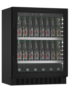 Unterbau-Bierkühlschrank - BeerServer 60 Anthracite Black