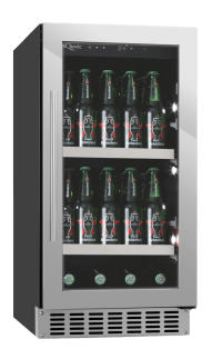 Unterbau-Bierkühlschrank - BeerServer 40 Stainless