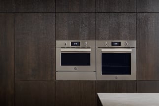 Professional - Kombiovn med mikro 60 cm (Rustfri)