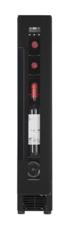 (Outlet) - Innbyggbart vinskap - Arctic Collection 15S Fullglass Black