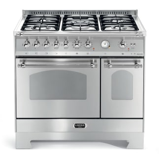 piano-de-cuisson-dolce-vita-90-cm-2-fours-acier-inoxydable-chrome-gaz