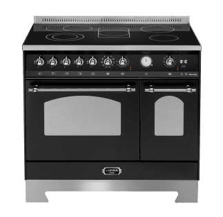dolce-vita-glaskeramikherd-90-cm-2-backofen-schwarz-chrom