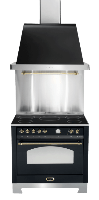 herdpaket-schwarz-messing-dolce-vita-90-cm-induktion-1-backofen-herd-dunstabzugshaube-herdblende