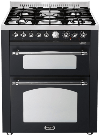 dolce-vita-gaskomfur-70-cm-2-ovne-sort-krom