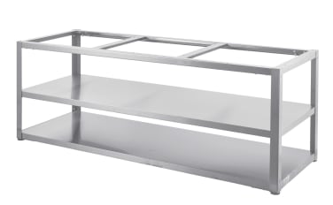 Nordic Line – Basismodul 180 cm (3 moduler) – Rustfri