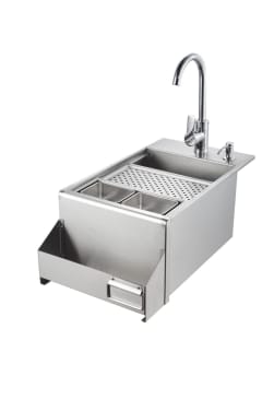 Built-in - Inbouw waterkraan met cocktailstation