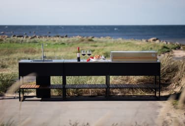 Free-standing outdoor kitchen - Lervik