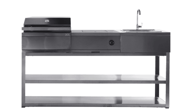 Nordic Line - Vapaasti seisova ulkokeittiö - Visby (Musta)