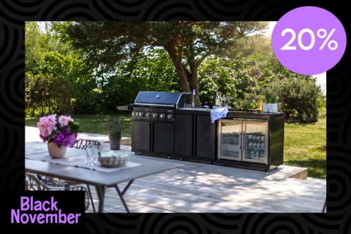 Ulkokeittiö 20% alennus Black Collection