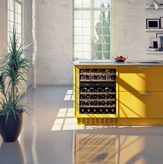 Built-in wine coolers