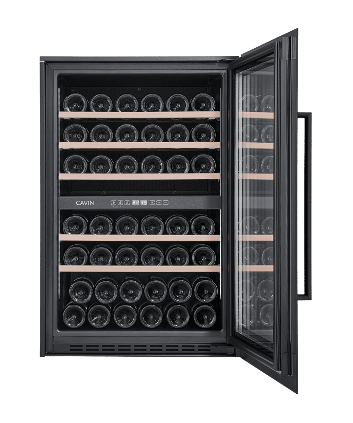 integrerbart-vinkoleskab-scandinavian-collection-90-fullglass-black