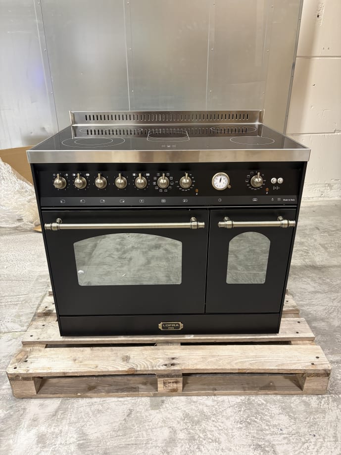 outlet-dolce-vita-keramisk-komfyr-90-cm-2-ovner-svart-bronse