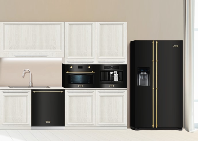 dolce-vita-kaffeemaschine-schwarz-messing