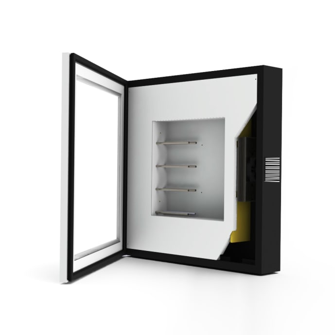 vegghengt-vinskap-quadro-vino-40-custom-made