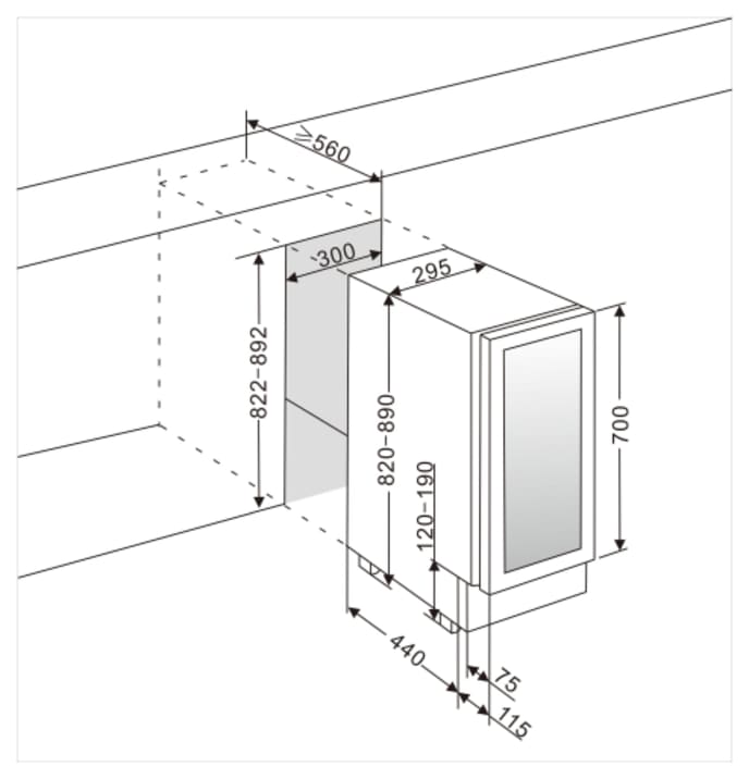 cantinetta-vino-per-champagne-da-incasso-winechamber-700-30s-anthracite-black