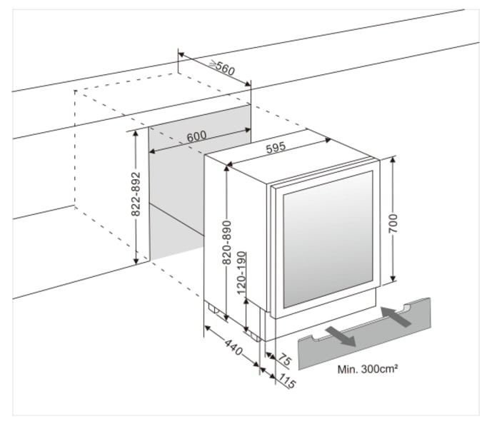 cave-a-biere-encastrable-beerserve-60-anthracite-black