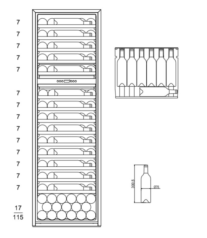 outlet-integrerbar-vinkyl-winekeeper-exclusive-112d-push-pull