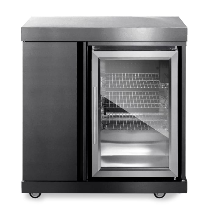 outlet-black-collection-modul-med-koleskab-og-opbevaringsskab