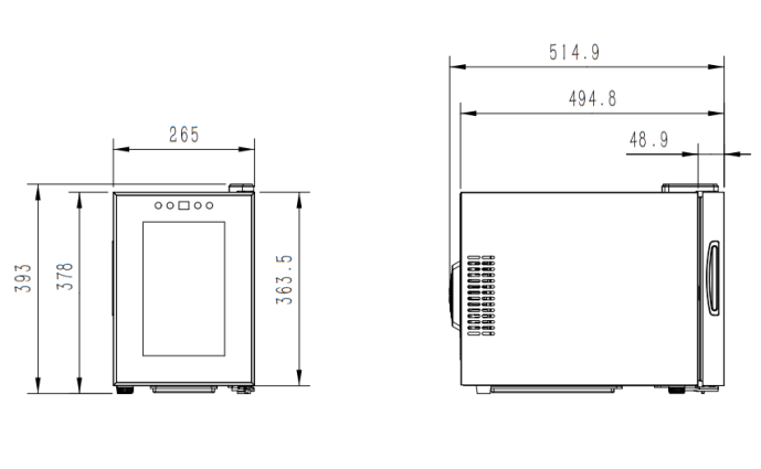 freistehender-weinkuhlschrank-tundra-collection-6-black