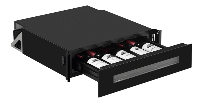 outlet-integrert-vinskap-winekeeper-exclusive-5s-fullglass-black-push-pull