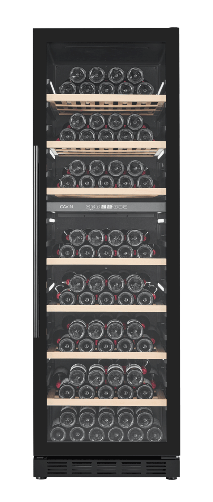 cave-a-vin-encastrable-arctic-collection-151d-fullglass-black