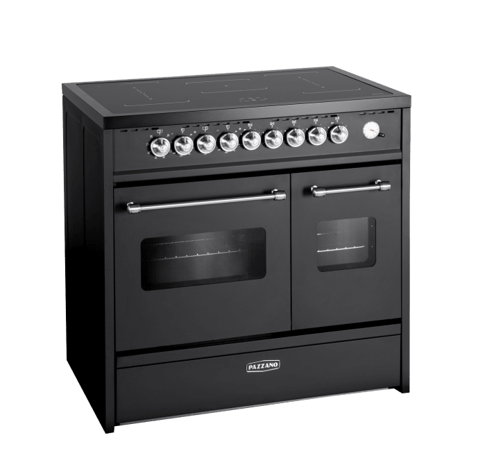 cuore-induksjonskomfyr-90-cm-2-ovner-svart-borstet-stal