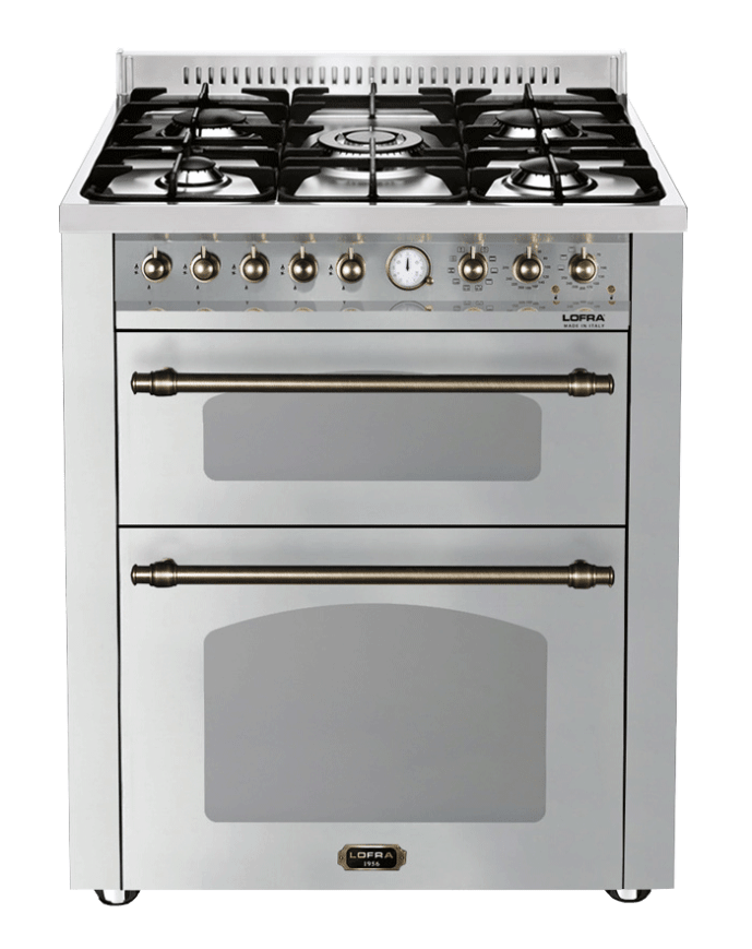 dolce-vita-gasskomfyr-70-cm-2-ovner-rustfri-bronse