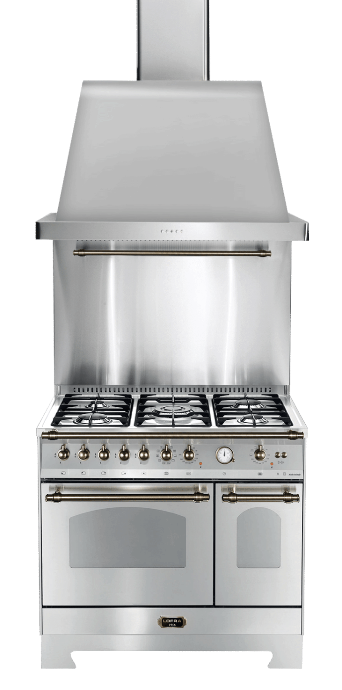 piano-de-cuisson-dolce-vita-90-cm-2-fours-acier-inoxydable-bronze-gaz