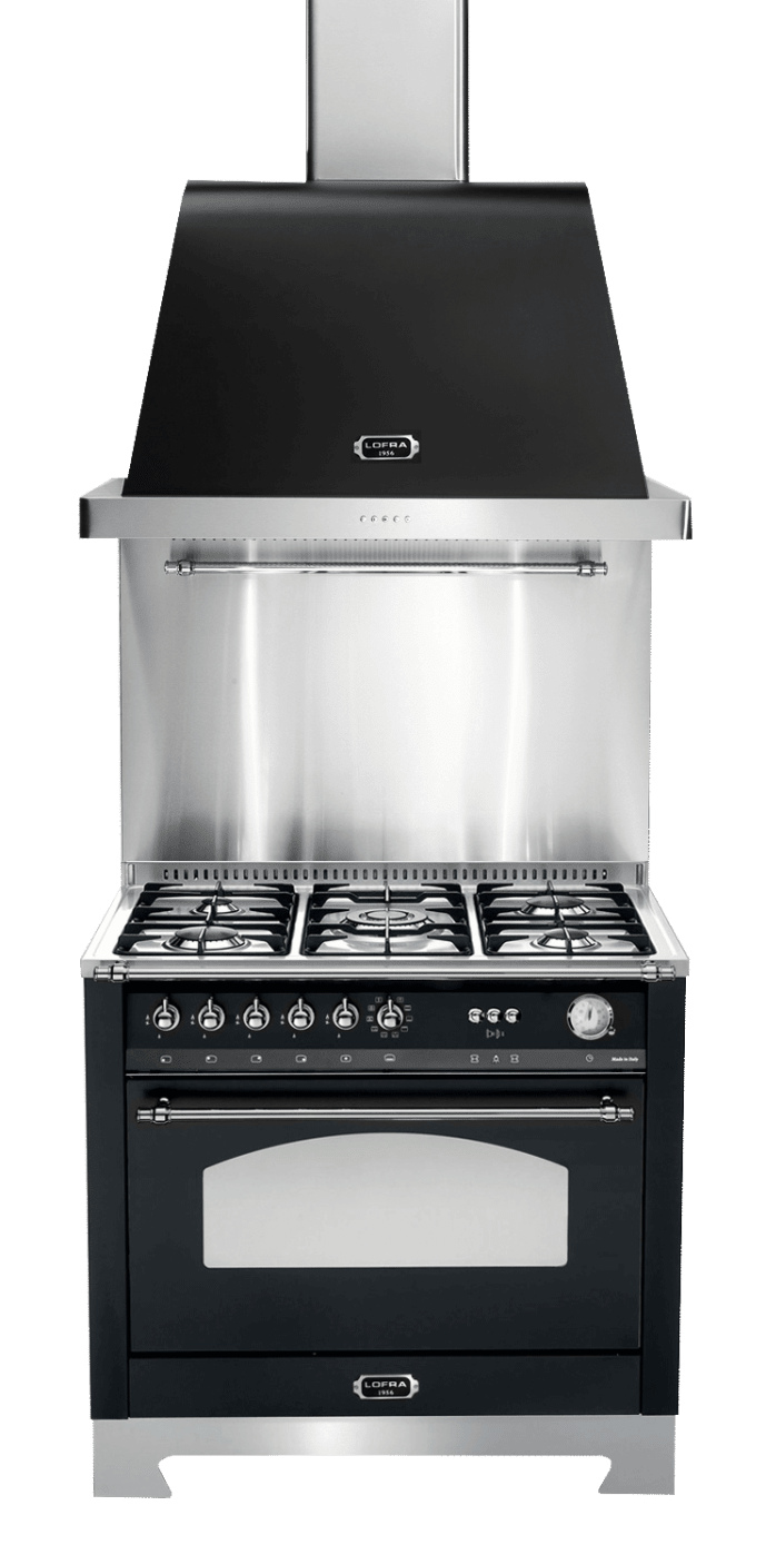 piano-de-cuisson-dolce-vita-90-cm-1-four-a-gaz-noir-chrome-gaz