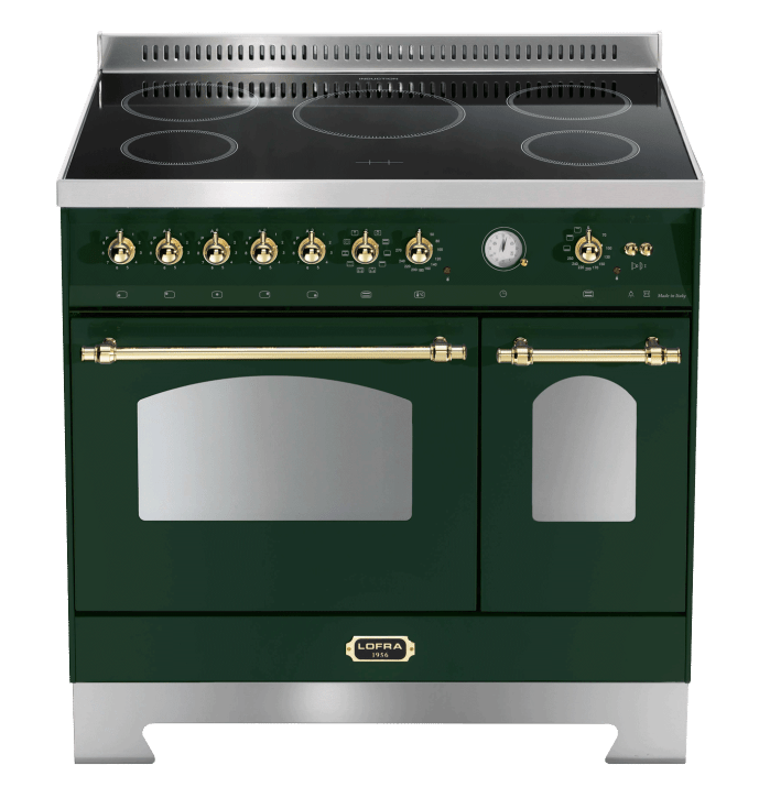 dolce-vita-induksjonskomfyr-90-cm-2-ovner-gronn-messing